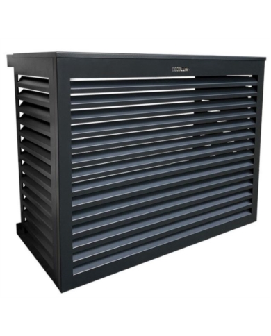 Cache groupe en Alu Gris 7016 - Taille S - H 680 X L 900 X P 450