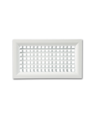 Grille de soufflage double déflexion 300x150mm- Blanc