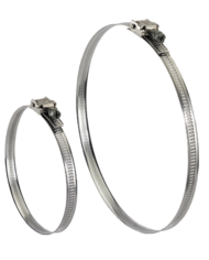 ACOCLIP Collier de serrage Inox avec tête basculante  Ø 60-270